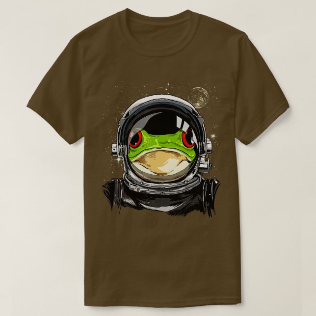 T-shirt L'astronaute de l'espace extra-atmosphérique Greno (Design devant)