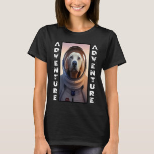 T-shirt L'astronaute du Labrador Retriever dans l'espace C