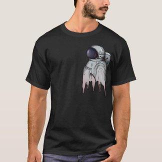 T-shirt L'astronaute en fusion