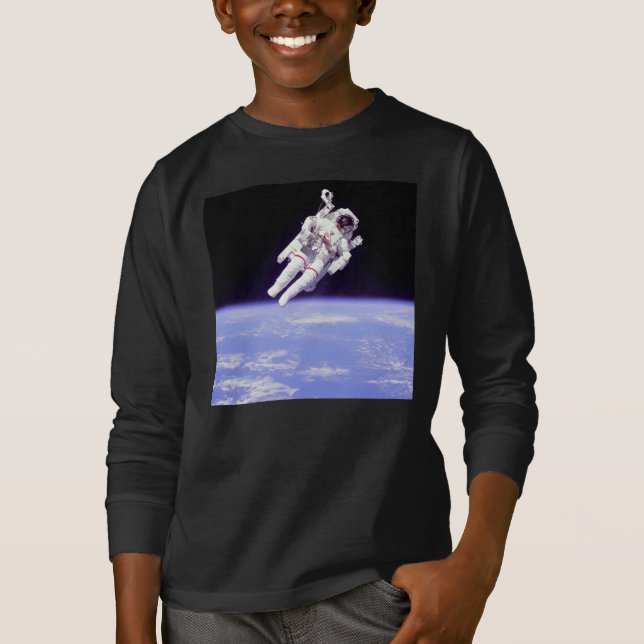 T-shirt L'astronaute en maillot spatial (Devant)