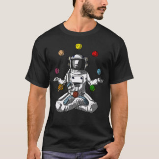T-shirt L'astronaute Jongle planètes