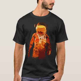 T-shirt L'astronaute martien Explorateur de l'espace Mars