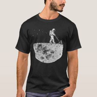 T-shirt L'astronaute Qui Tire La Lune