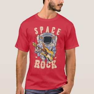 T-shirt L'astronaute spatiale joue de l'astronomie de guit