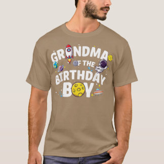 T-shirt L'Astronaute Thème De La Fête De La Birthda