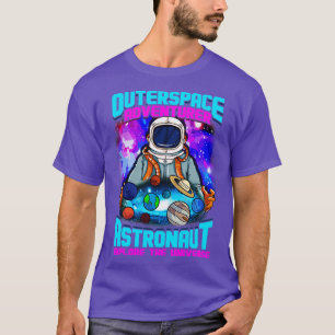T-shirt L'Astronome Aventurier De L'Espace Extérieur Explo