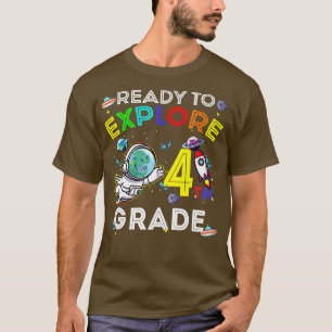 T-shirt L'Astronome Dino Dinosaure De L'Espace Prêt À Épil