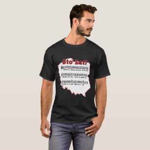 T-shirt Lat de Sto ! Carte polonaise de chanson