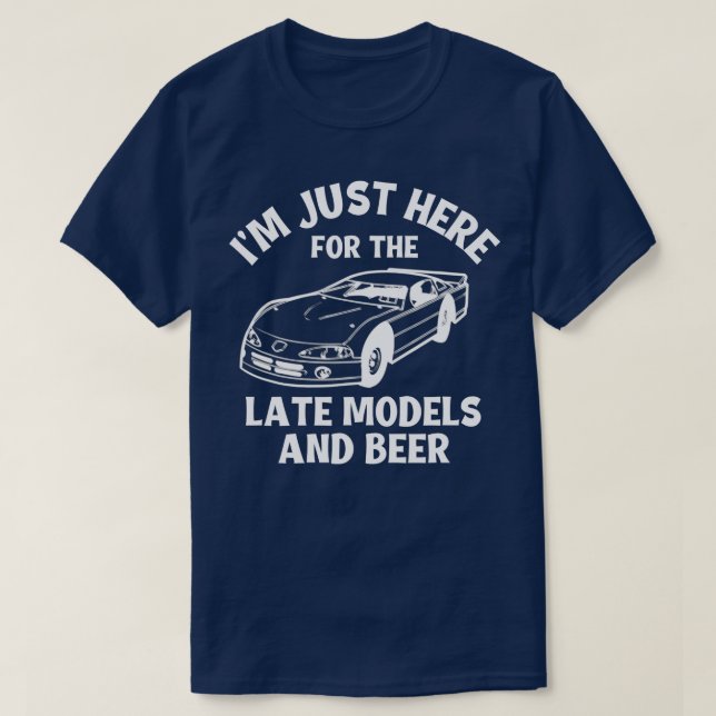 T-shirt Late Model Dirt rack Racing Stock Voiture Racing S (Design devant)