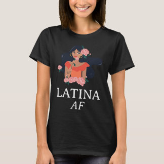 T-shirt Latina AF Latina Power pour les femmes