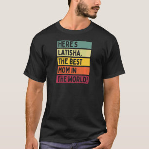 T-shirt Latina, la meilleure maman du monde Mo