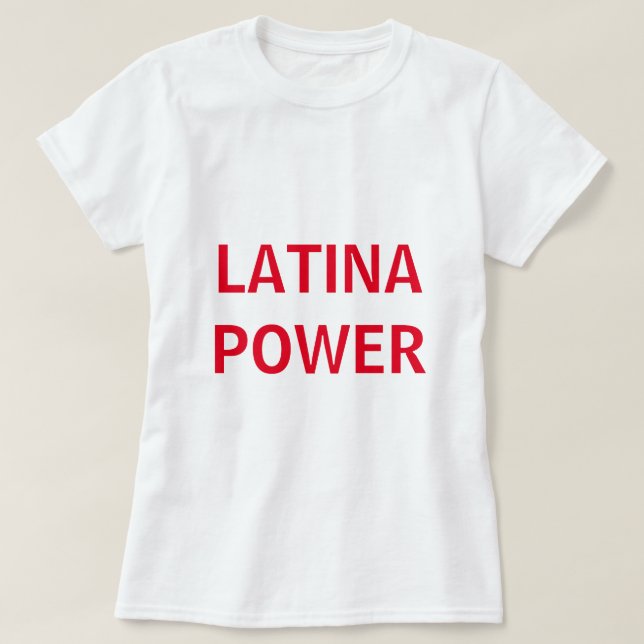 T-shirt Latina Power (Design devant)