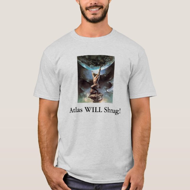 T-shirt L'atlas gesticulera ! (Devant)