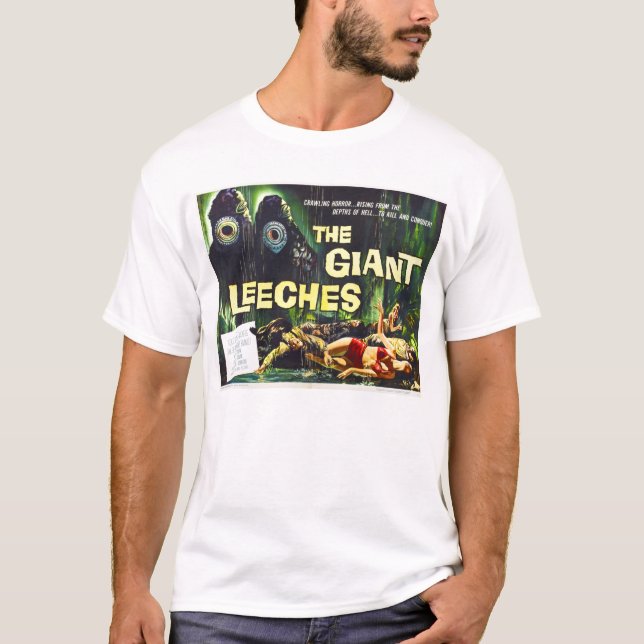 T-shirt L'attaque du géant colle comme une sangsue le (Devant)