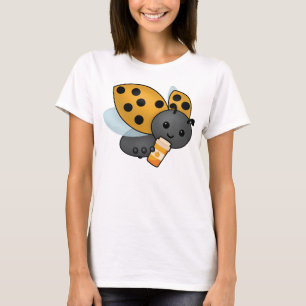 T-shirt Latte citrouille épice Ladybug