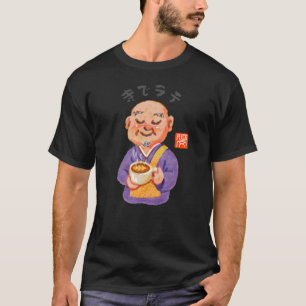 T-shirt Latte dans un temple