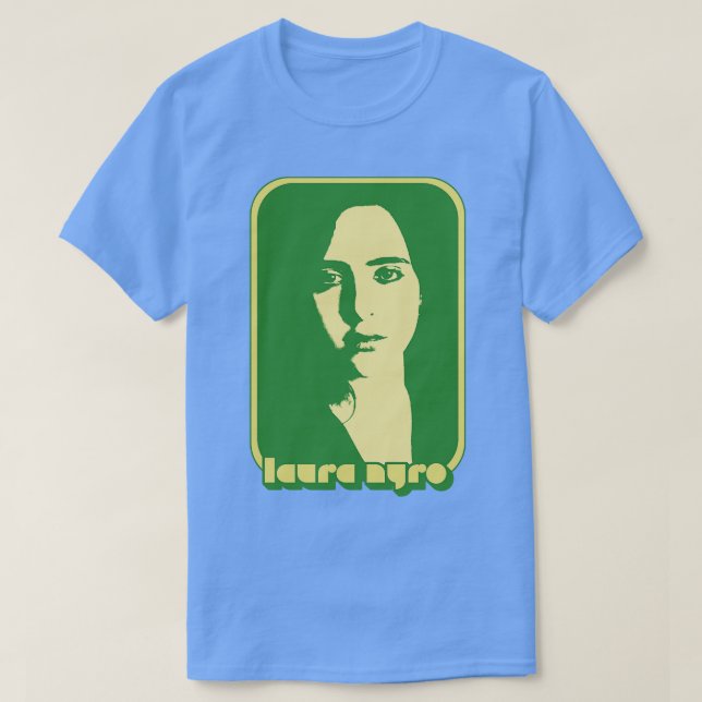 T-shirt Laura Nyro Retro les années 70 Style Fan Art Desig (Design devant)