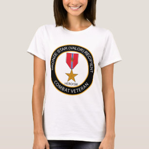 T-shirt Lauréat de l'étoile de bronze Vétéran de comba