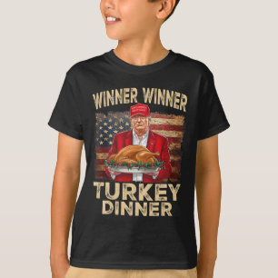 T-shirt Lauréat Dîner Turquie Dîner Thanksgiving Donald Tr