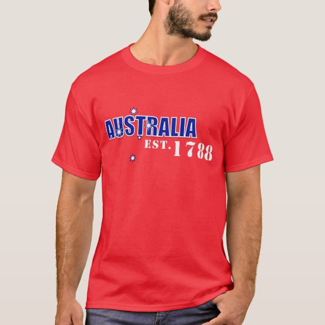 T-shirt L'Australie des hommes, est. 1788 (Devant)