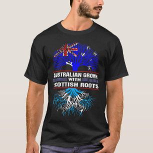 T-shirt L'Australie grandit avec des racines écossaises