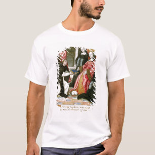 T-shirt L'auteur offrant son livre à Anne de