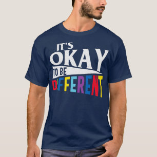 T-shirt L'Autisme Cite L'Autisme Comme Différent