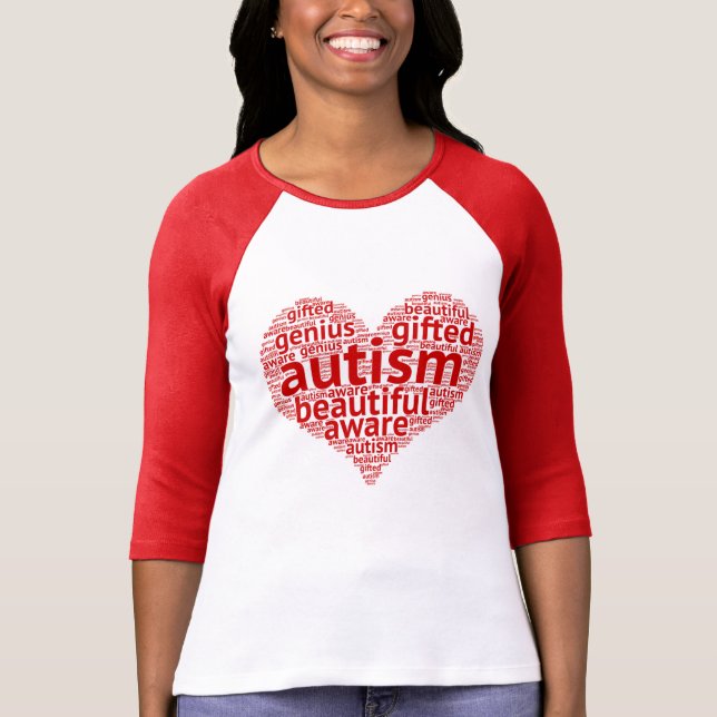 T-shirt L'autisme est beau (Devant)