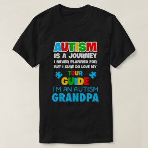T-shirt L'autisme est un voyage que je n'avais jamais prév