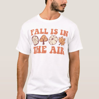T-shirt L'automne est dans le Citrouille de l'Air Hallowee