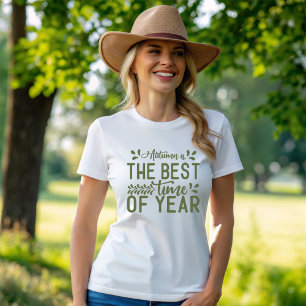 T-shirt L'automne est le meilleur moment de l'année