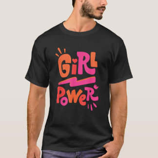 T-shirt L'autonomisation des femmes Grl Pwr Girl Power