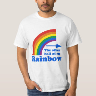 T-SHIRT L'AUTRE MOITIÉ DE MA COUPE DE PLUIE (À GAUCHE)