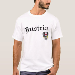 T-shirt L'Autriche et le manteau des bras