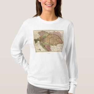 T-shirt L'Autriche-HungaryPanoramic MapAustria-Hongrie