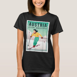 T-shirt L'Autriche pour le ski Pistensau & Skihaserl D