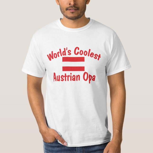 T-shirt L'Autrichien le plus frais Opa (Devant)