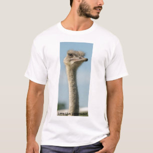 T-shirt l'autruche, vivent longtemps Longnecks !