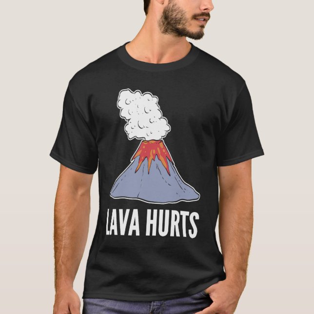 T-shirt Lava Hurts Loving Partner (Devant)