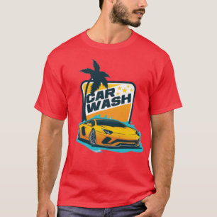 T-shirt lavage de voiture