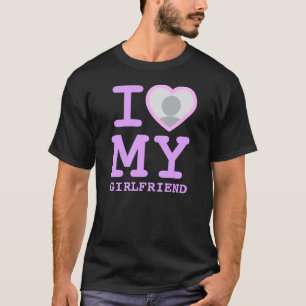 T-shirt Lavande J'Aime Ma Fille Plus Que Jamais Photo