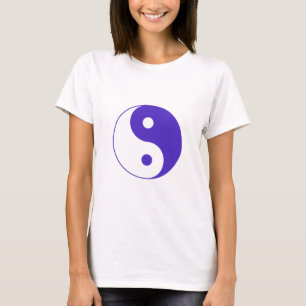 T-shirt Lavande Purple Yin-Yang