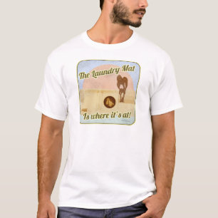 T-shirt Lave-linge amusant Mat Goofy Dessin Slogan