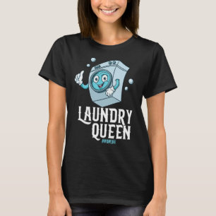 T-shirt Lave-linge Queen Nettoyant Lave-linge Mère sèche