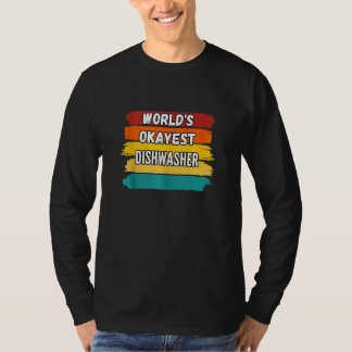 T-shirt Lave-vaisselle, Lave-vaisselle World's Okayest