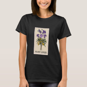 T-shirt Lavender Flower Plante Lote Tarot Card