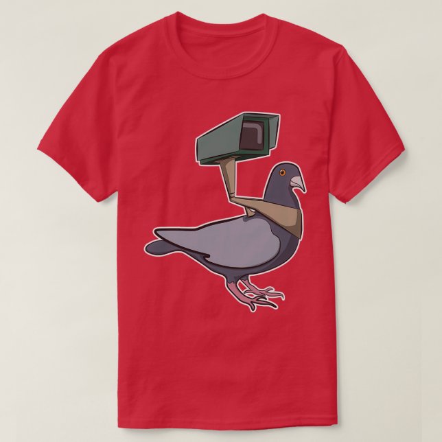 T-shirt l'avenir de la surveillance 1 (Design devant)