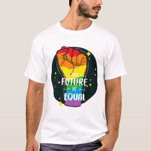 T-shirt L'Avenir Est Également Élevé D'Un Poing