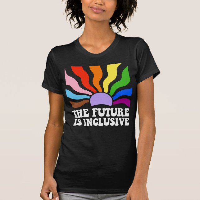T-shirt L'avenir est inclusif (Devant)