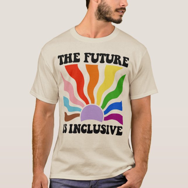 T-shirt L'avenir est inclusif (Devant)